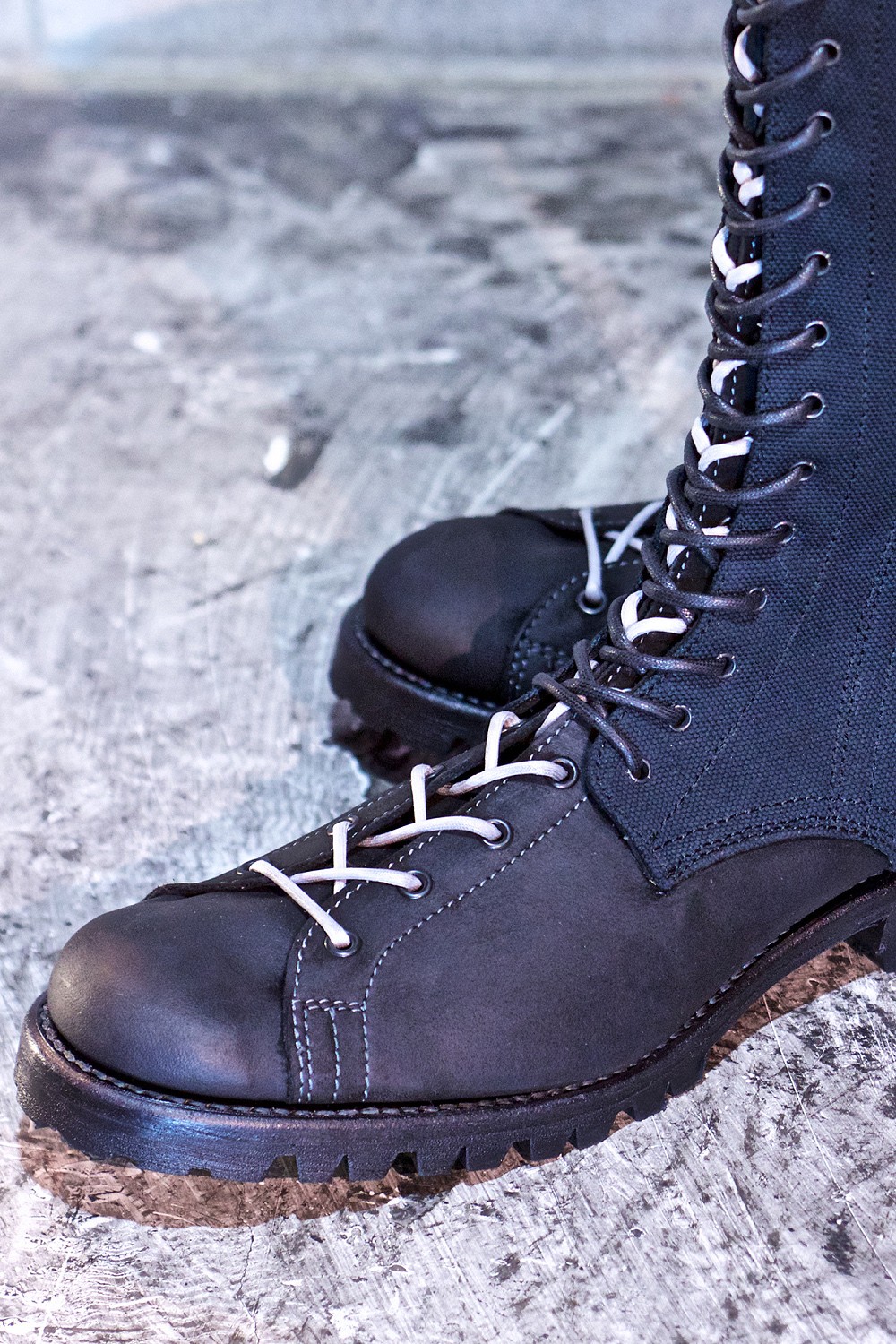 SÏVA - LAYERED MONKEY BOOTS Black | HAZE
