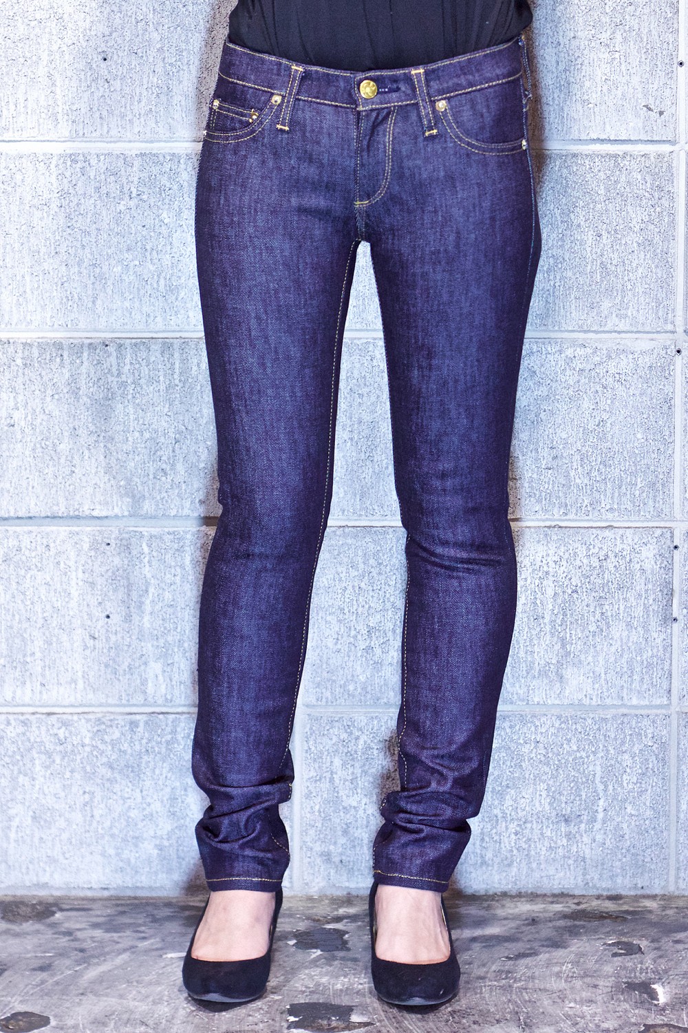 blackmeans - 05 WOMEN SKINNY INDIGO / スキニー デニムパンツ