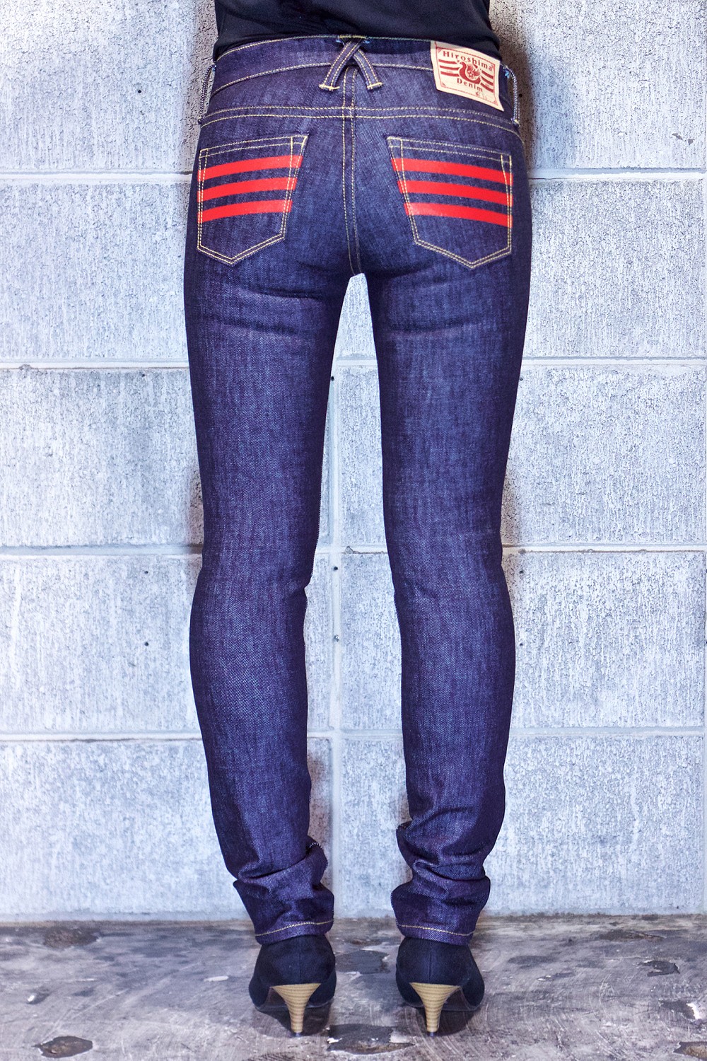 blackmeans - 05 WOMEN SKINNY INDIGO / スキニー デニムパンツ