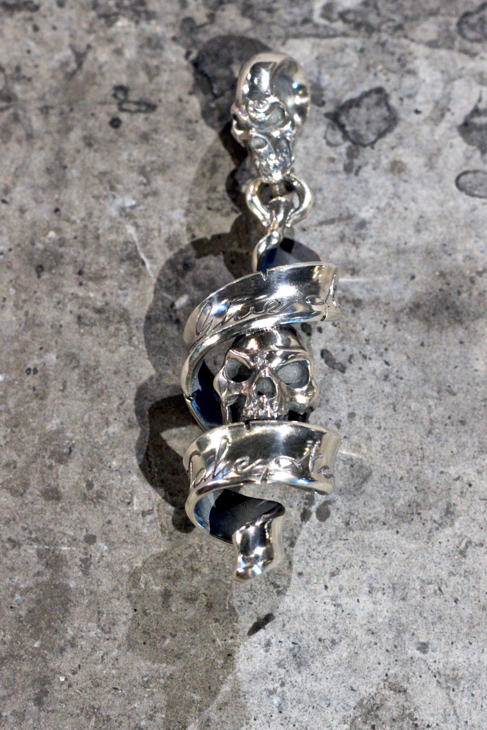 RAT RACE■Tornado Ribbon Top / Skull IN 10251610_580f054f17090.jpg