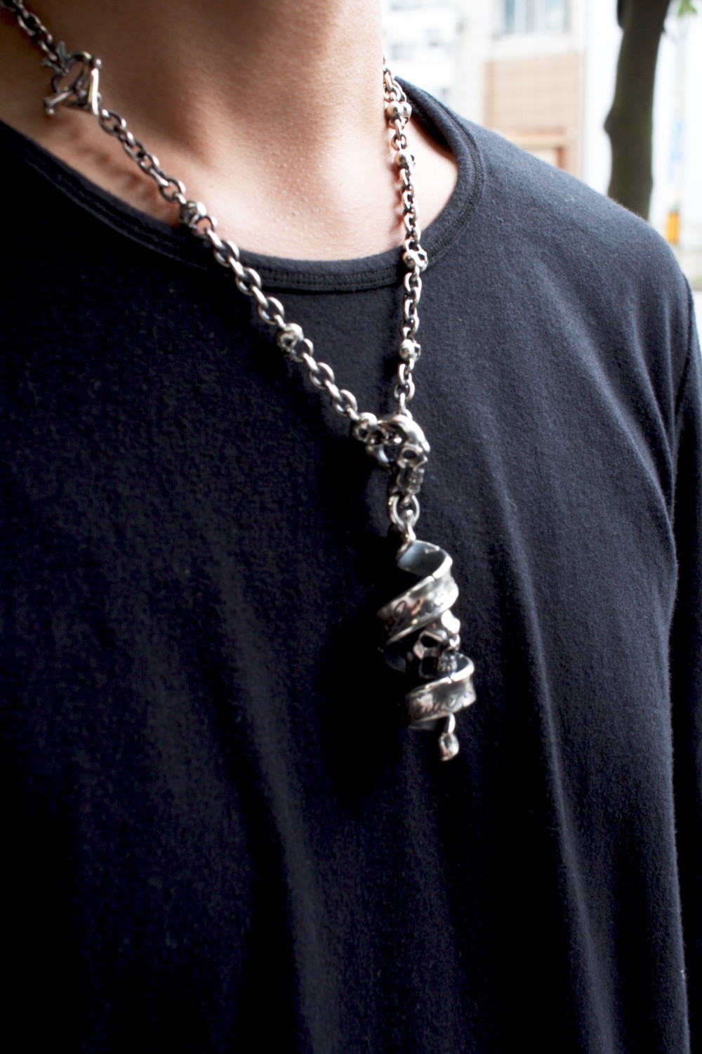 RAT RACE■Tornado Ribbon Top / Skull IN RAT RACE - TORNADO RIBBON TOP skull in | HAZE