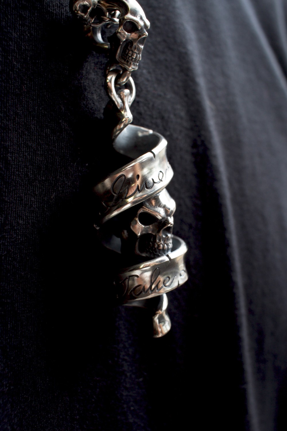 RAT RACE - TORNADO RIBBON TOP skull in | HAZE