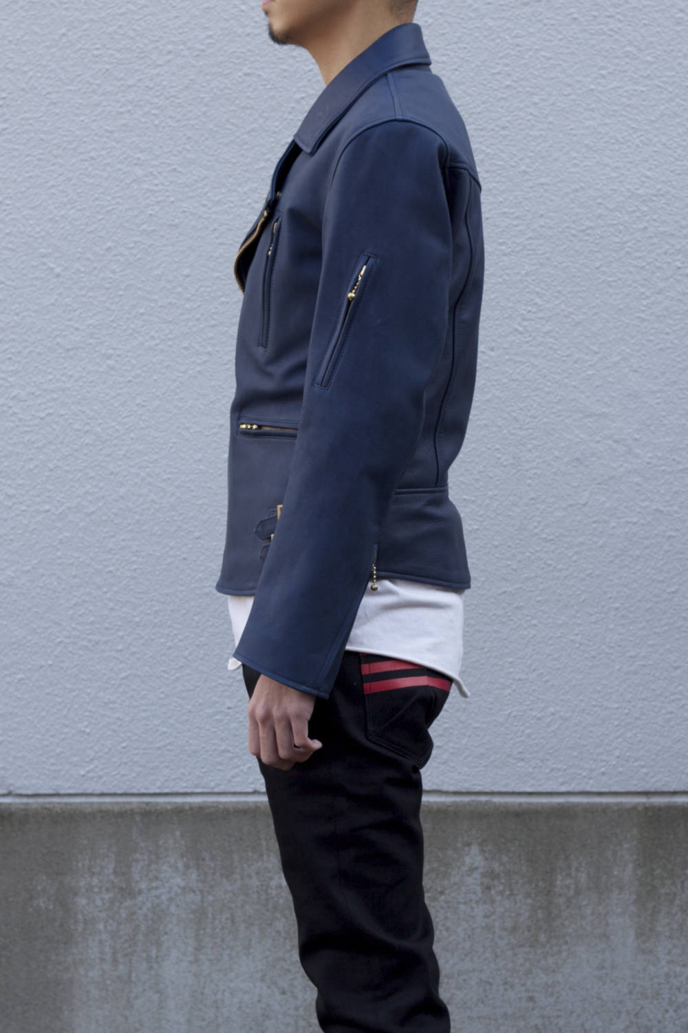 blackmeans ブラックミーンズ ナイロン シドジャン 5 blackmeans - 945-71TJ44-5 (NAVY) | HAZE