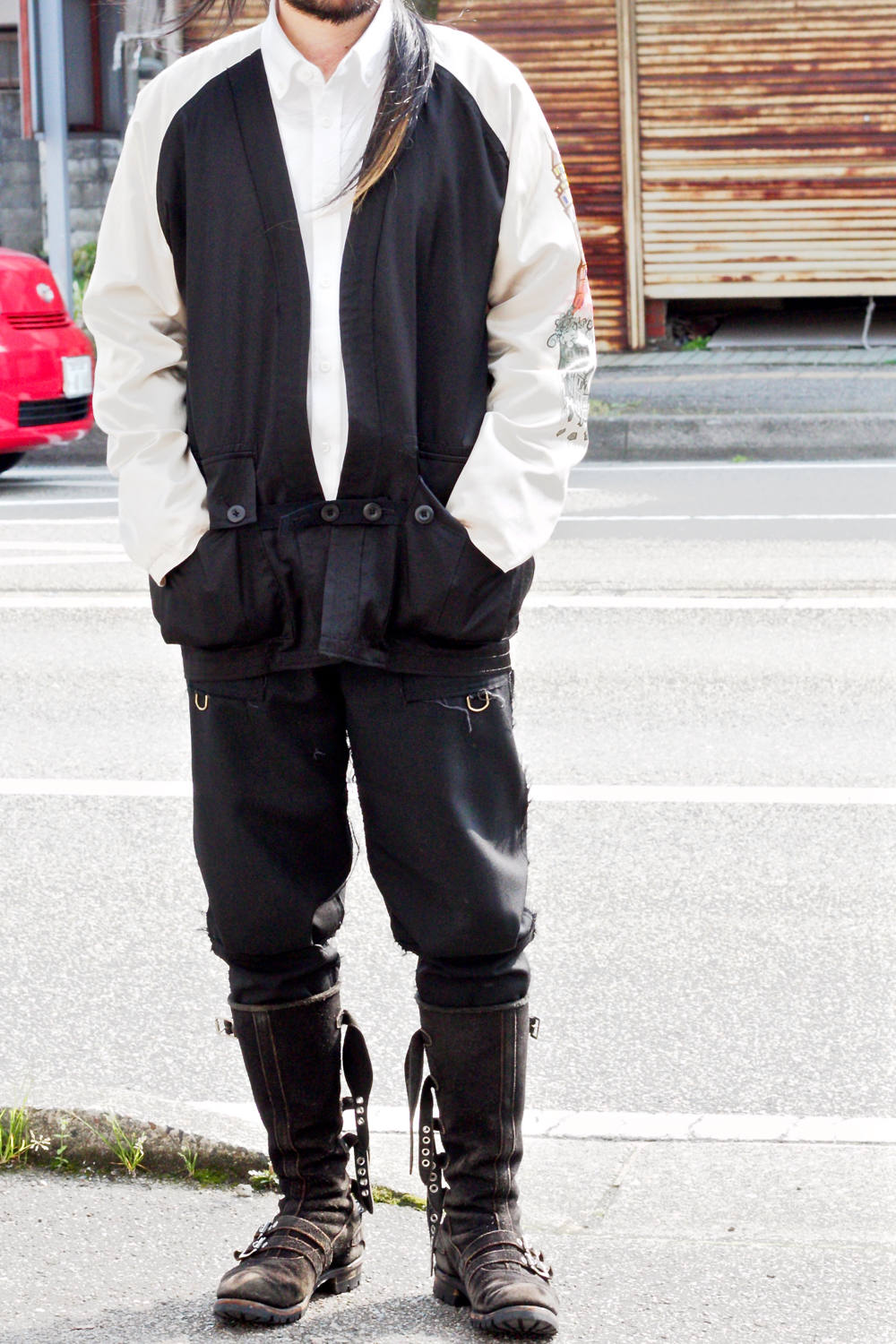 定価187000円 ブラックミーンズ × ゼパニーズクラブ スカジャンsize4 BLACK MEANS スカジャン blackmeans/ブラックミーンズ/「LHP別注
