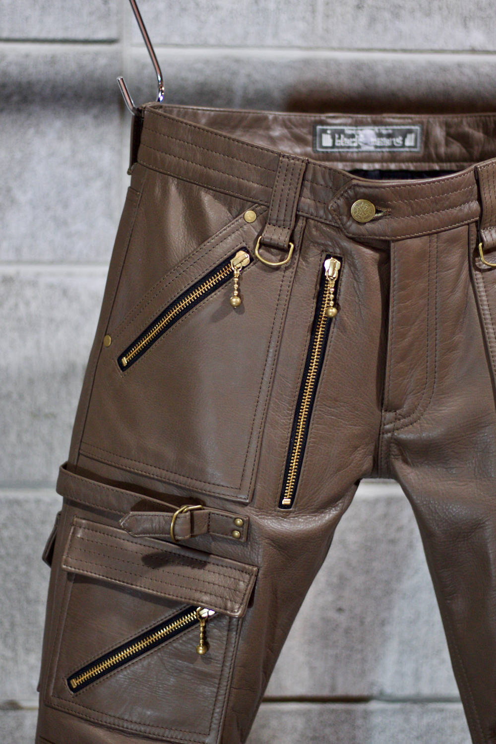 blackmeans - 945-72TP06-1 CHARCOAL×GOLD ZIP | HAZE