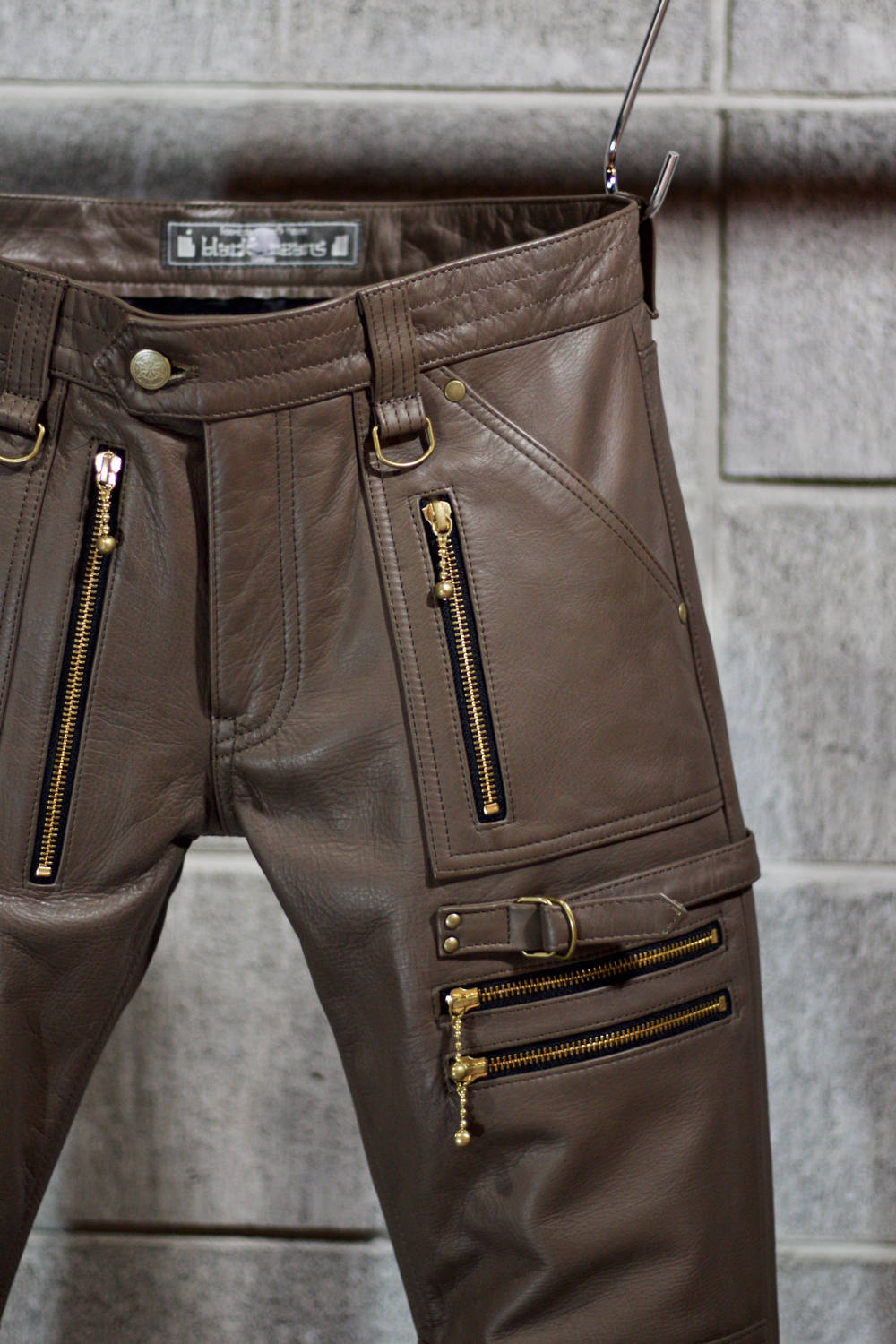 blackmeans - 945-72TP06-1 CHARCOAL×GOLD ZIP | HAZE