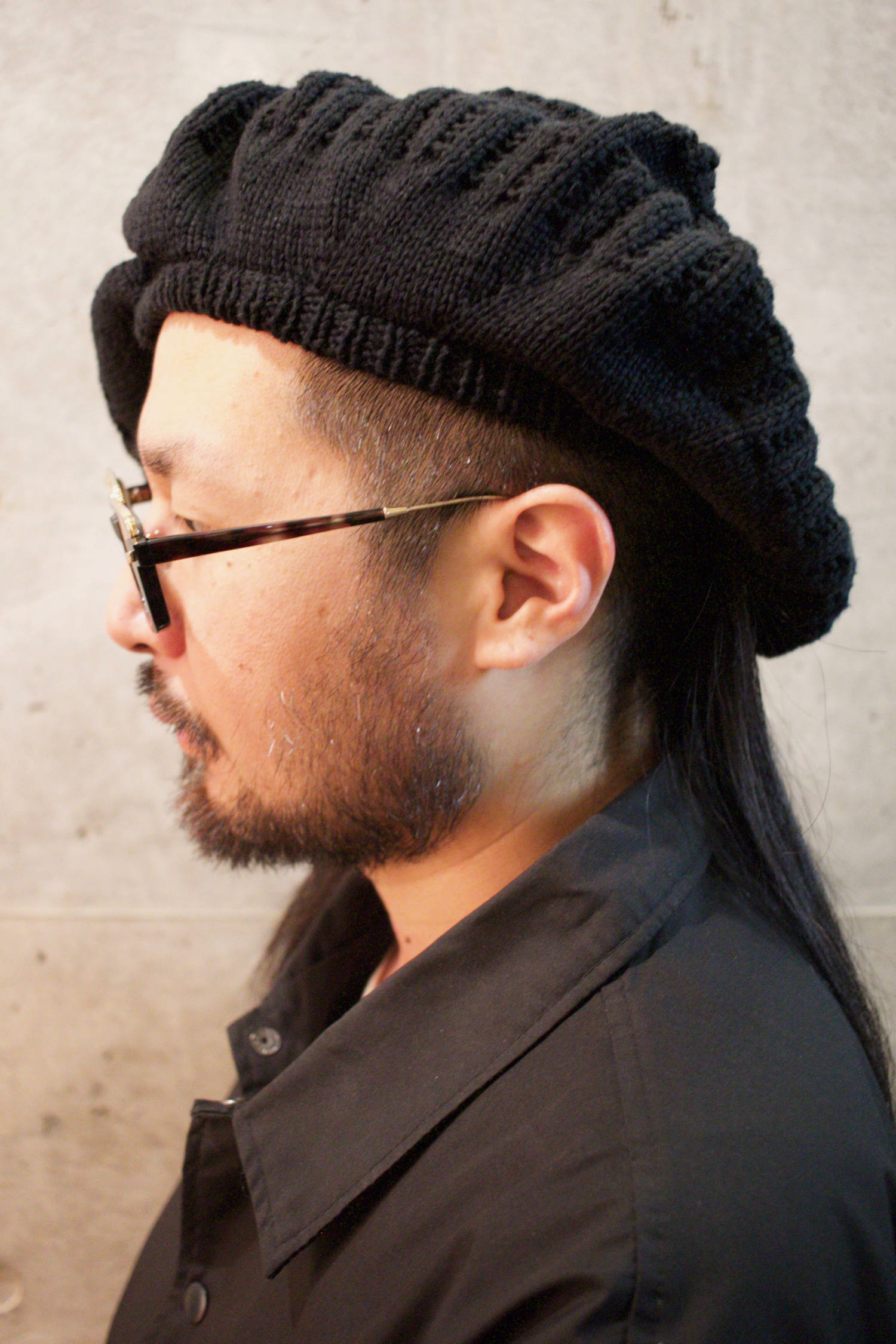 Blackmeans ベレー帽 blackmeans - 945-74GAC226-1(BLACK) | HAZE