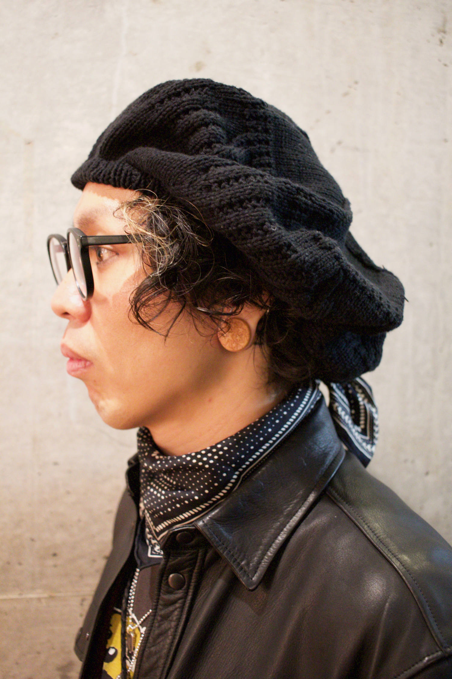Blackmeans ベレー帽 blackmeans - 945-74GAC226-1(BLACK) | HAZE