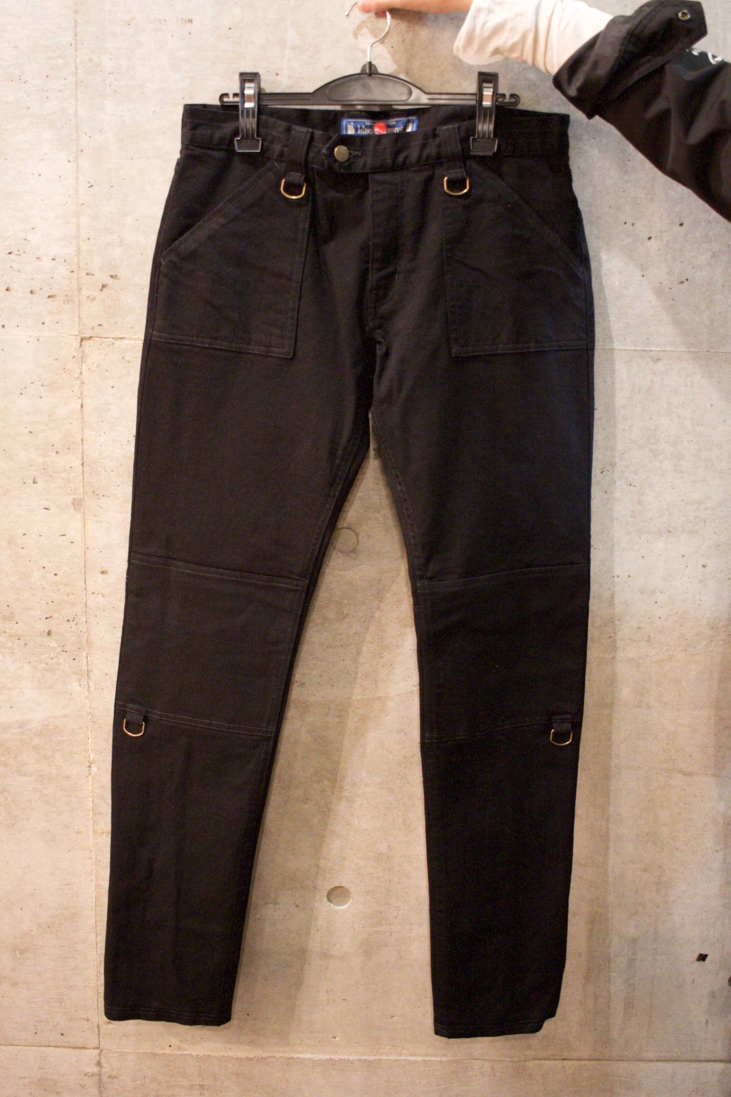blackmeans デニムスリムパンツ black Mサイズ W7qUWU75.jpg