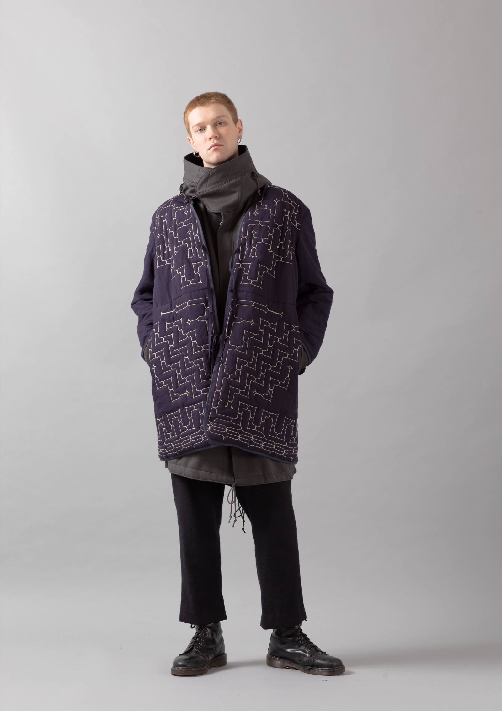 azuma. 20-21aw ウールコート Azuma - CLASSIC SHELL PARKA(GRAY) | HAZE