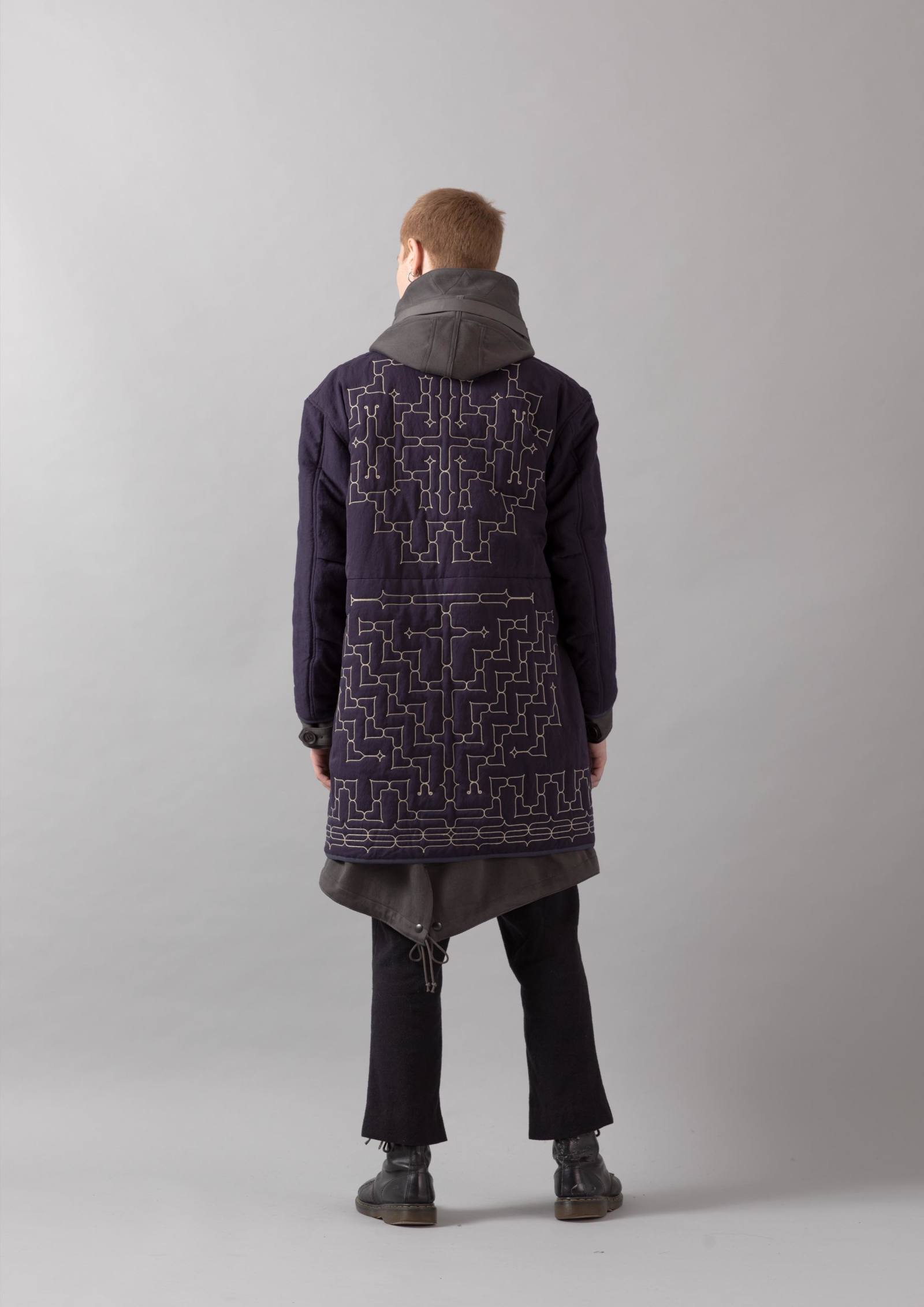 アズマ Azuma - CLASSIC SHELL PARKA(GRAY) | HAZE