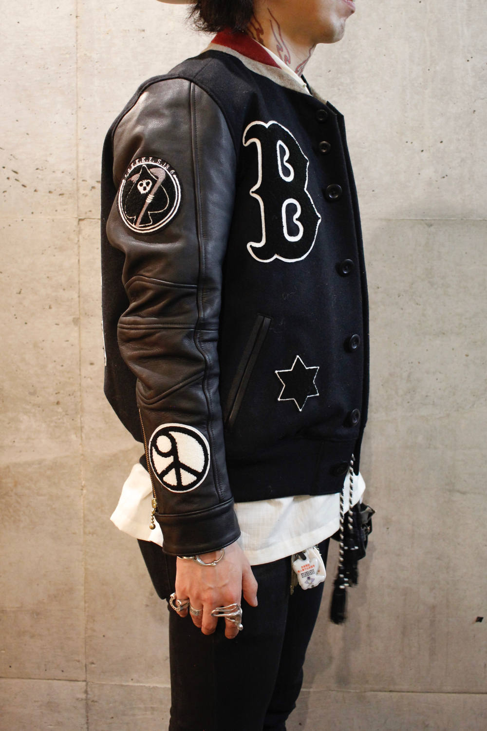 blackmeans - 945-74TJ295-1 (BLACK×BLACK) | HAZE