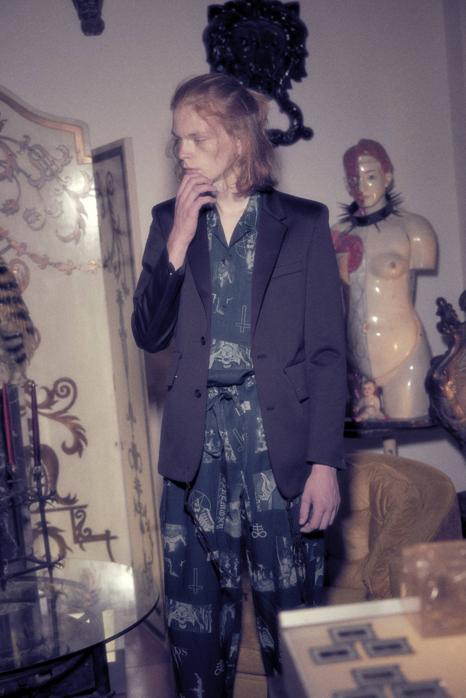 Azuma - TALLIT JACKET (BLACK) | HAZE